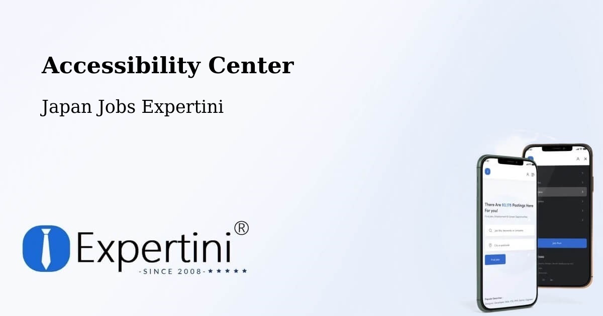 Accessibility Statement – Date Shi - Japan Jobs Expertini