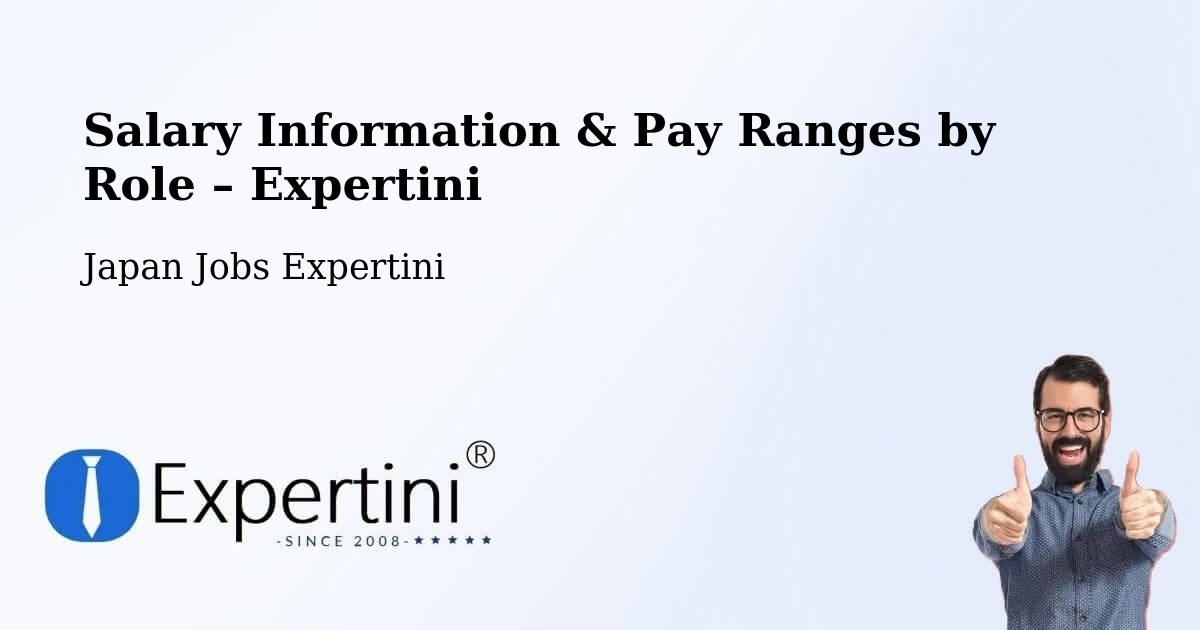 Salary Information & Pay Ranges – Date Shi - Date Shi, Japan Jobs Expertini